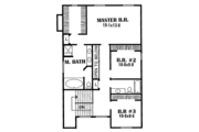 Prairie Style House Plan - 3 Beds 2.5 Baths 2316 Sq/Ft Plan #50-213 
