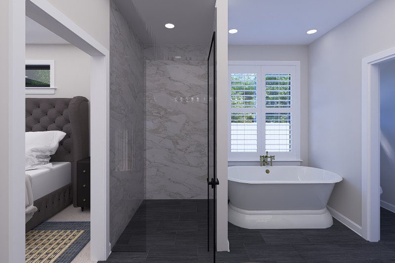 Dream House Plan - Interior - Master Bathroom 2 for Traditional House Plan #1060-288 - 4 bed, 2.5 bath