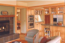 Prairie Interior - Family Room Plan #454-1