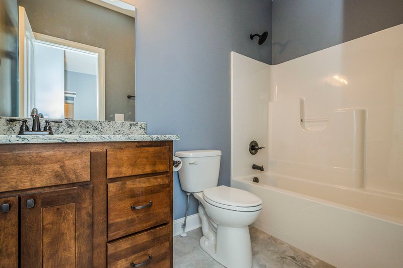 Architectural House Design - Hall Bath