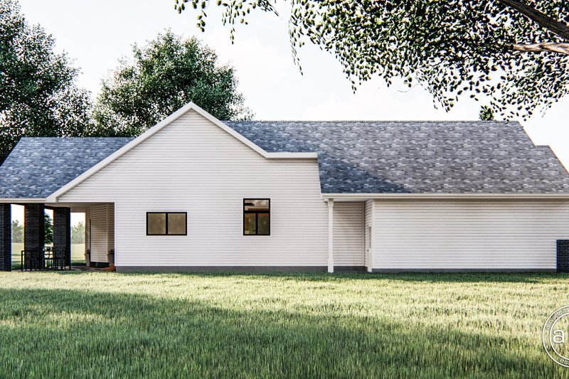 Home Plan - Exterior - Other Elevation for Craftsman House Plan #455-213 - 2 bed, 2 bath