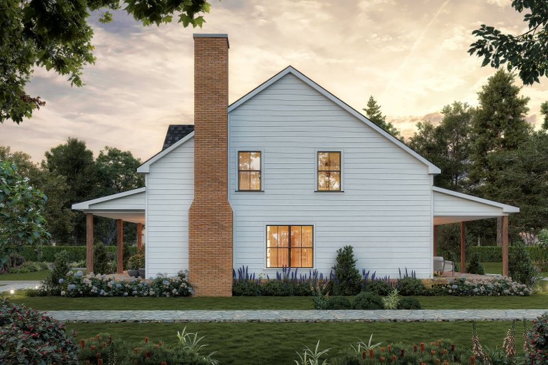 House Blueprint - Exterior - Other Elevation for Farmhouse House Plan #1117-36 - 4 bed, 3.5 bath