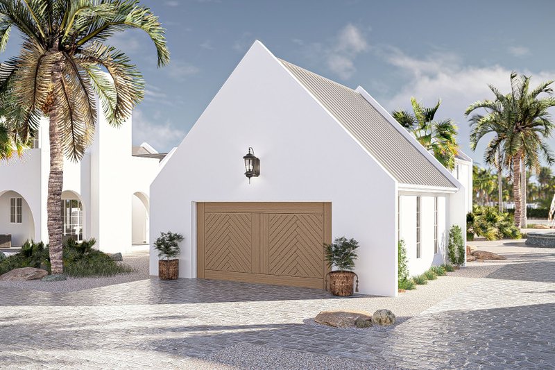 Dream House Plan - Exterior - Other Elevation for Beach House Plan #455-753, 0 bath