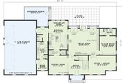 Colonial Style House Plan - 4 Beds 5 Baths 3558 Sq/Ft Plan #17-2090 Floor 