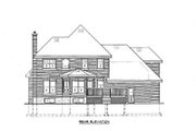 Traditional Style House Plan - 3 Beds 2.5 Baths 2888 Sq/Ft Plan #25-234 