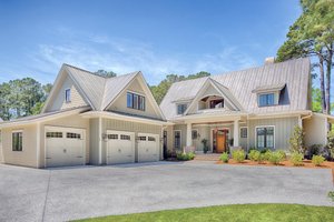 Farmhouse Exterior - Front Elevation Plan #928-10