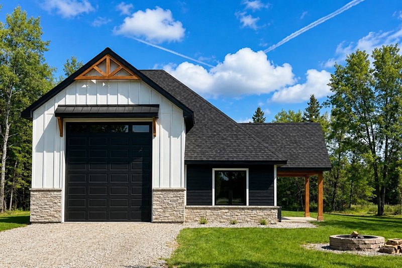 House Design - Exterior - Front Elevation 2 for Craftsman House Plan #20-2644 - 1 bed, 1 bath