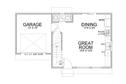 Modern Style House Plan - 3 Beds 2.5 Baths 1112 Sq/Ft Plan #112-179 