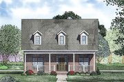 Traditional Style House Plan - 2 Beds 2 Baths 2106 Sq/Ft Plan #17-2423 