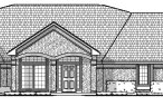 Exterior - Front Elevation for Traditional House Plan #65-347 - 3 bed, 2 bath