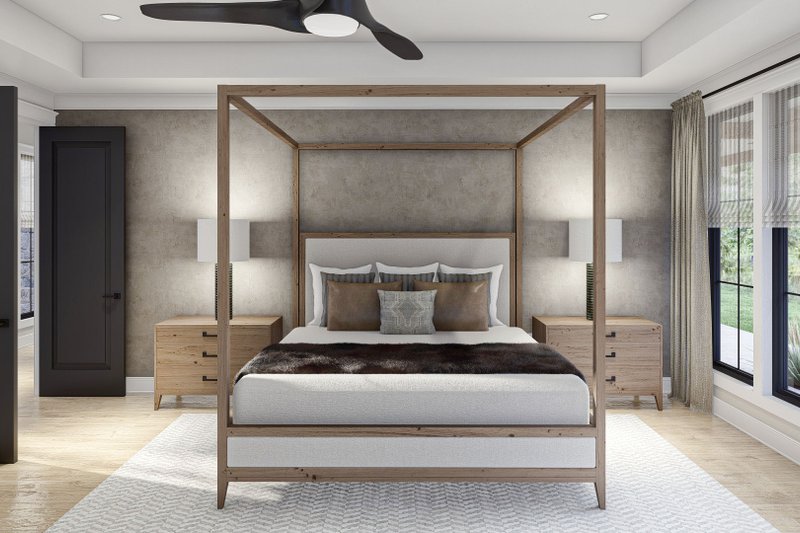 Home Plan - Interior - Master Bedroom 1 for European House Plan #455-635 - 4 bed, 3.5 bath