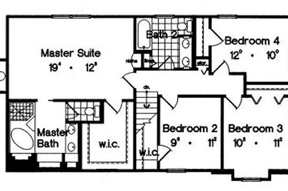 Exterior - Other Elevation 1 for European House Plan #417-179 - 4 bed, 2.5 bath