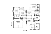 Traditional Style House Plan - 3 Beds 2.5 Baths 2378 Sq/Ft Plan #48-418 