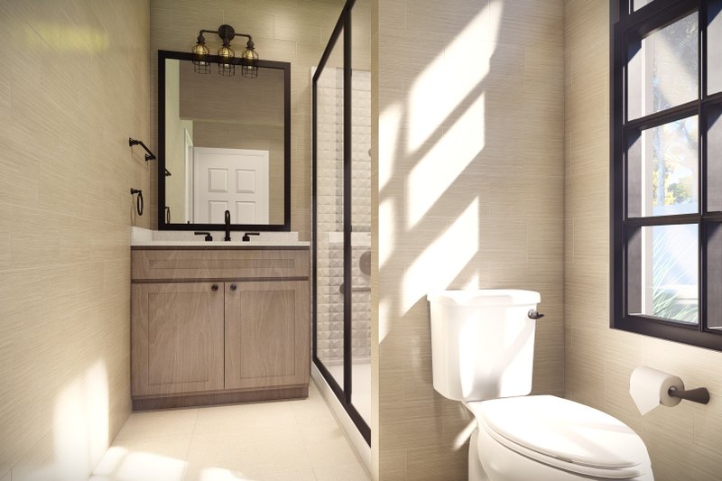 House Plan Design - Interior - Master Bathroom for Country House Plan #1110-3 - 3 bed, 2 bath
