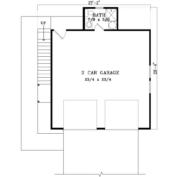 Country Floor Plan - Main Floor Plan #1-101