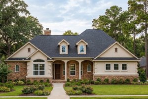 Traditional Exterior - Front Elevation Plan #80-116