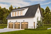 Farmhouse Style House Plan - 1 Beds 1 Baths 940 Sq/Ft Plan #119-455 