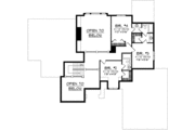 European Style House Plan - 4 Beds 3.5 Baths 3251 Sq/Ft Plan #70-850 