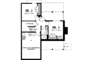Farmhouse Style House Plan - 3 Beds 2 Baths 1225 Sq/Ft Plan #48-276 