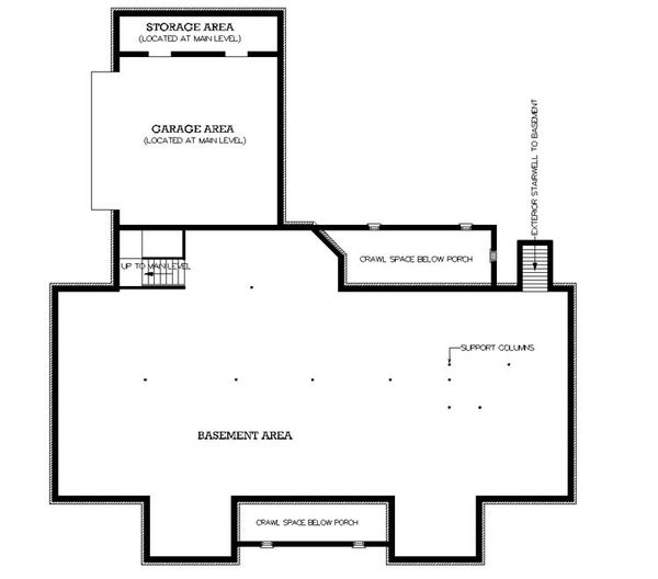 European Floor Plan - Other Floor Plan #45-258