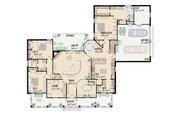 Traditional Style House Plan - 3 Beds 2 Baths 2355 Sq/Ft Plan #36-210 