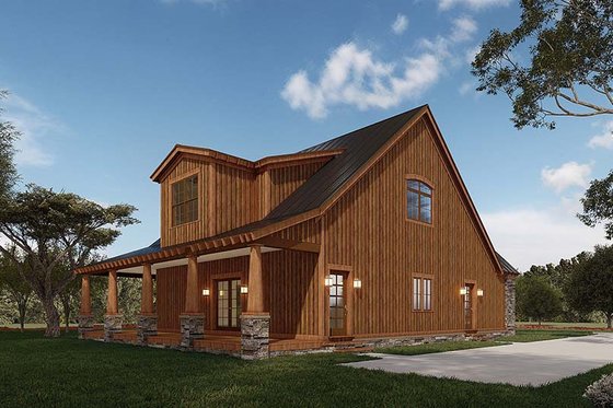 Exterior - Other Elevation 6 for Craftsman House Plan #923-178 - 3 bed, 2.5 bath