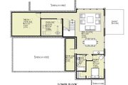 Modern Style House Plan - 4 Beds 3.5 Baths 3750 Sq/Ft Plan #901-151 