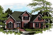 European Style House Plan - 4 Beds 3.5 Baths 1991 Sq/Ft Plan #56-148 