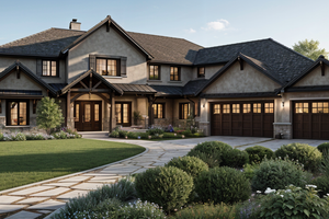 Farmhouse Exterior - Front Elevation Plan #1109-19