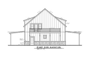 Exterior - Other Elevation 1 for Barndominium House Plan #20-2533 - 1 bed, 2 bath