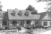 Country Style House Plan - 3 Beds 2 Baths 1926 Sq/Ft Plan #14-112 