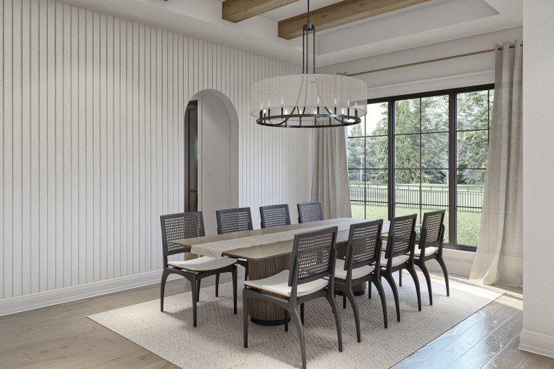 House Plan Design - Interior - Dining Room 1 for Cottage House Plan #455-541 - 4 bed, 3 bath