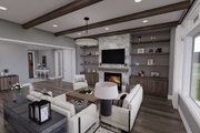Farmhouse Style House Plan - 3 Beds 2 Baths 2356 Sq/Ft Plan #51-1246 