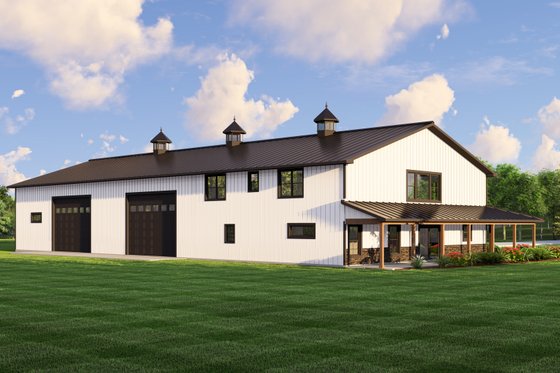 Exterior - Other Elevation for Barndominium House Plan #1064-318 - 3 bed, 2.5 bath