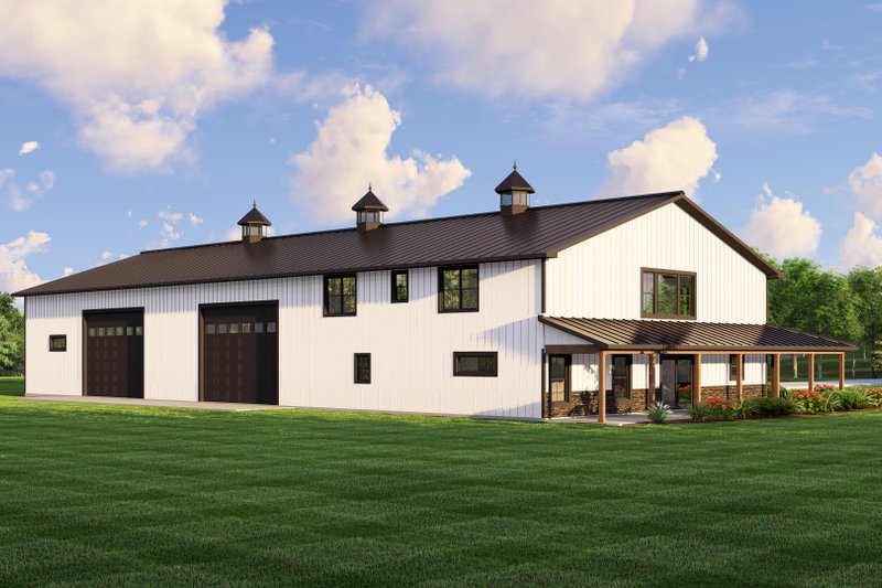 Home Plan - Exterior - Other Elevation for Barndominium House Plan #1064-318 - 3 bed, 2.5 bath