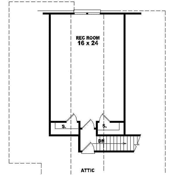 Traditional Style House Plan - 3 Beds 2 Baths 2348 Sq Ft Plan #81-440 