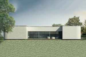 Contemporary Exterior - Front Elevation Plan #906-2