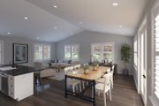 Barndominium Style House Plan - 2 Beds 1.5 Baths 1464 Sq/Ft Plan #1060-408 Interior 
