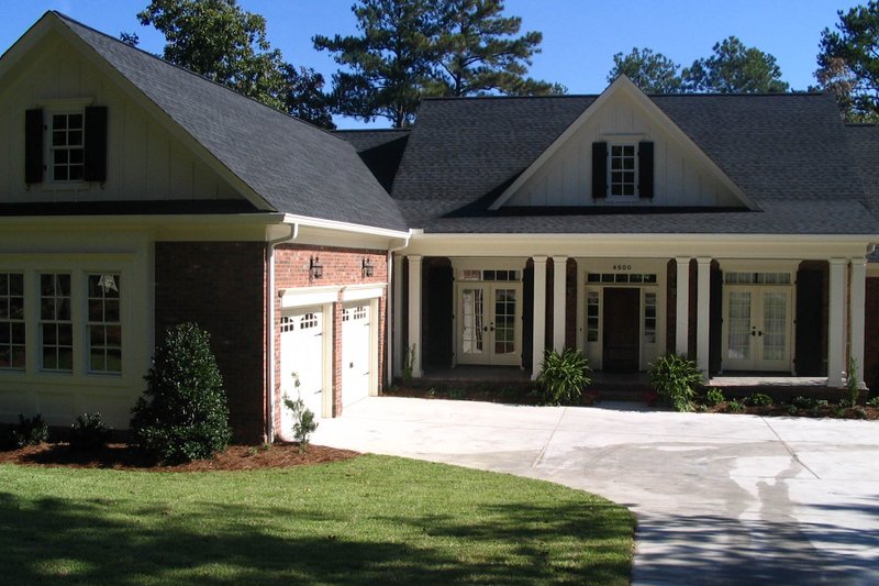Home Plan - Exterior - Front Elevation 3 for Country House Plan #1054-28 - 4 bed, 4.5 bath