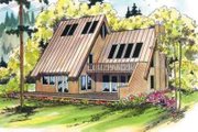 Contemporary Style House Plan - 3 Beds 2 Baths 1976 Sq/Ft Plan #124-405 