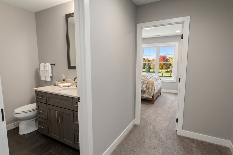 House Blueprint - Interior - Bathroom 2 for Craftsman House Plan #51-1540 - 3 bed, 2.5 bath