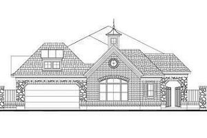 Colonial Exterior - Front Elevation Plan #411-878