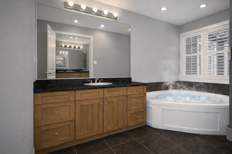 Architectural House Design - Interior - Master Bathroom for Craftsman House Plan #1060-452 - 3 bed, 2.5 bath