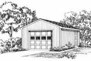 Traditional Style House Plan - 0 Beds 0 Baths 384 Sq/Ft Plan #72-244 