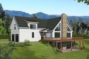 Traditional Exterior - Front Elevation Plan #932-426