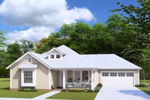 Traditional Exterior - Front Elevation Plan #20-1888