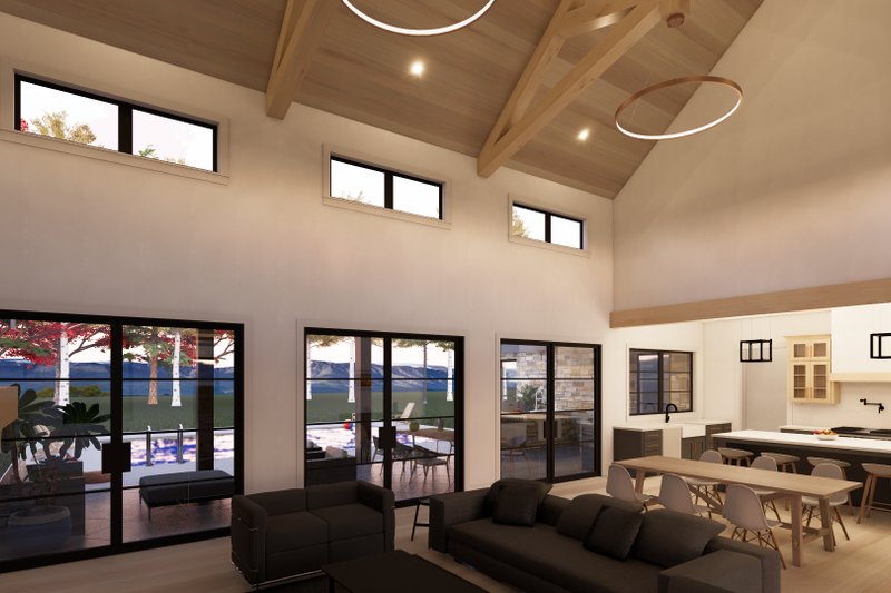 Dream House Plan - Interior - Family Room 1 for Farmhouse House Plan #1096-40 - 4 bed, 4.5 bath