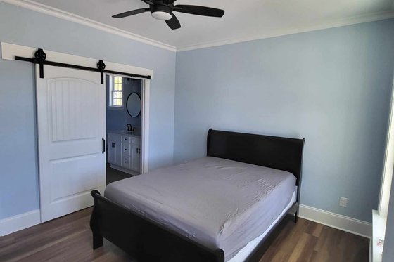 Interior - Master Bedroom for Cottage House Plan #44-165 - 2 bed, 2 bath