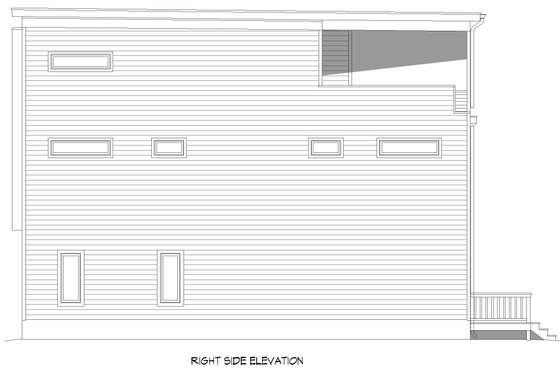 Exterior - Other Elevation 1 for Contemporary House Plan #932-1428 - 8 bed, 8 bath