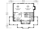 Country Style House Plan - 3 Beds 1.5 Baths 1664 Sq/Ft Plan #25-2009 